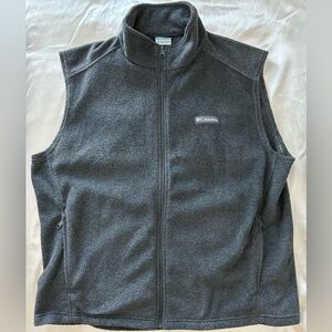 Columbia Charcoal Fleece Vest